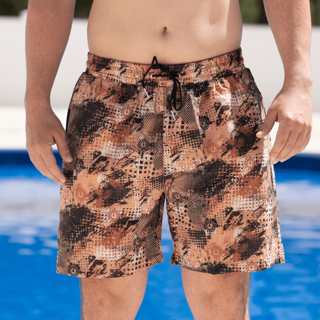 Camo mens swim trunks online