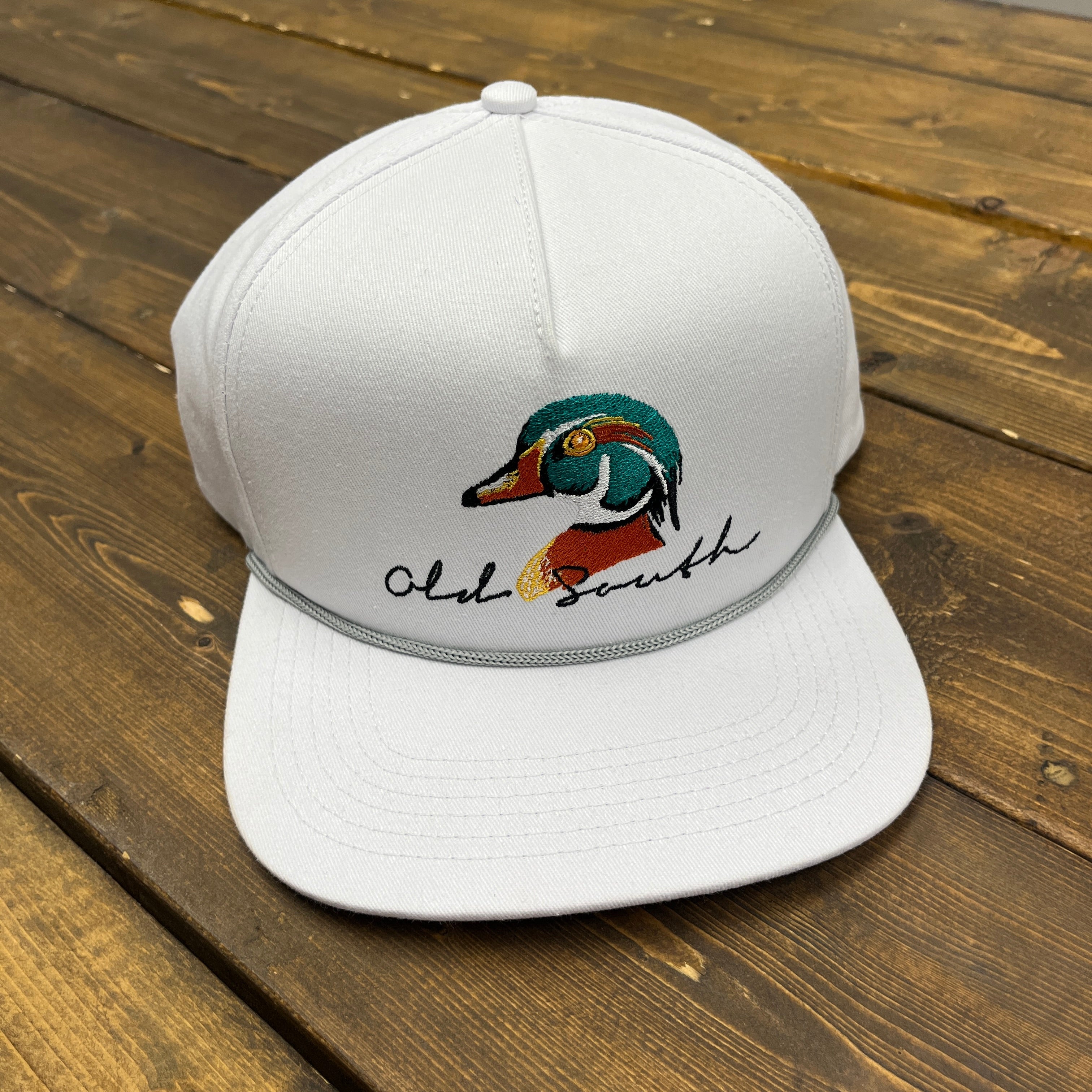 Wood Duck Head Whiteout - Trucker Hat