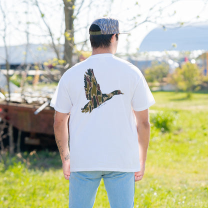 Duck Wings with Thicket Camo - Short Sleeve