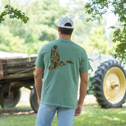 Duck Wings with Thicket Camo - Short Sleeve