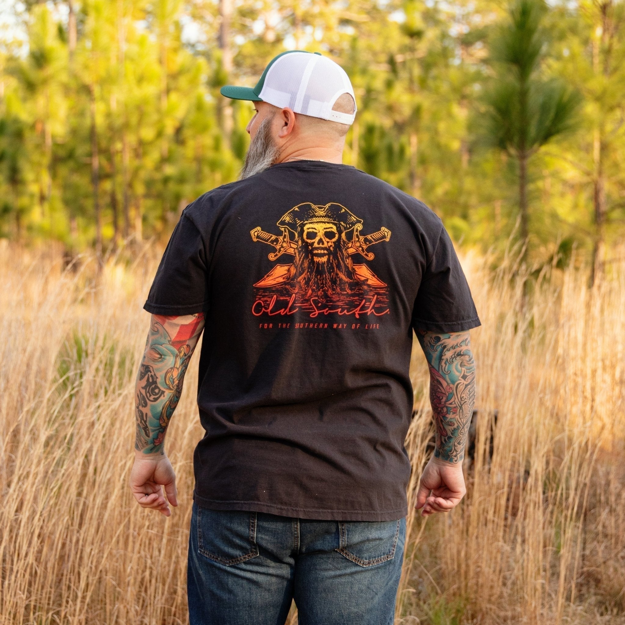 Blackbeard Silhouette - Short Sleeve – Old South Apparel