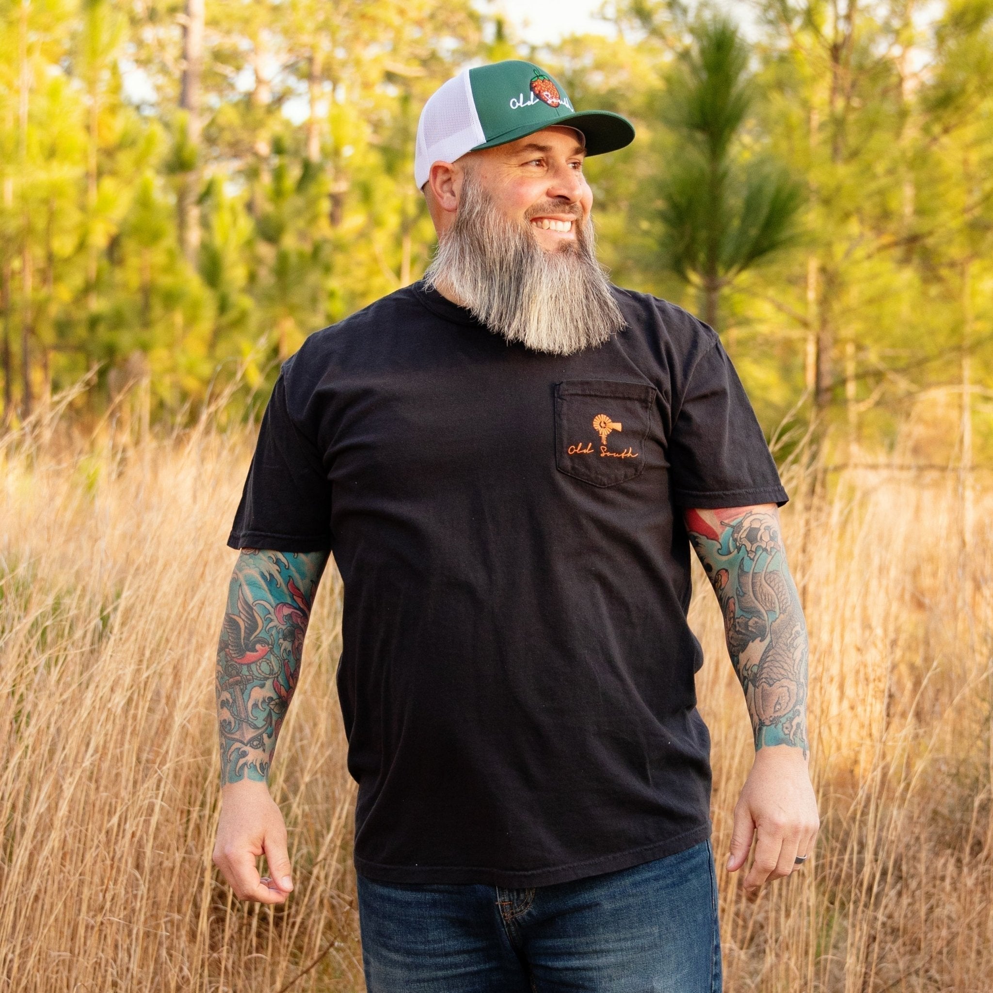 Blackbeard Silhouette - Short Sleeve – Old South Apparel