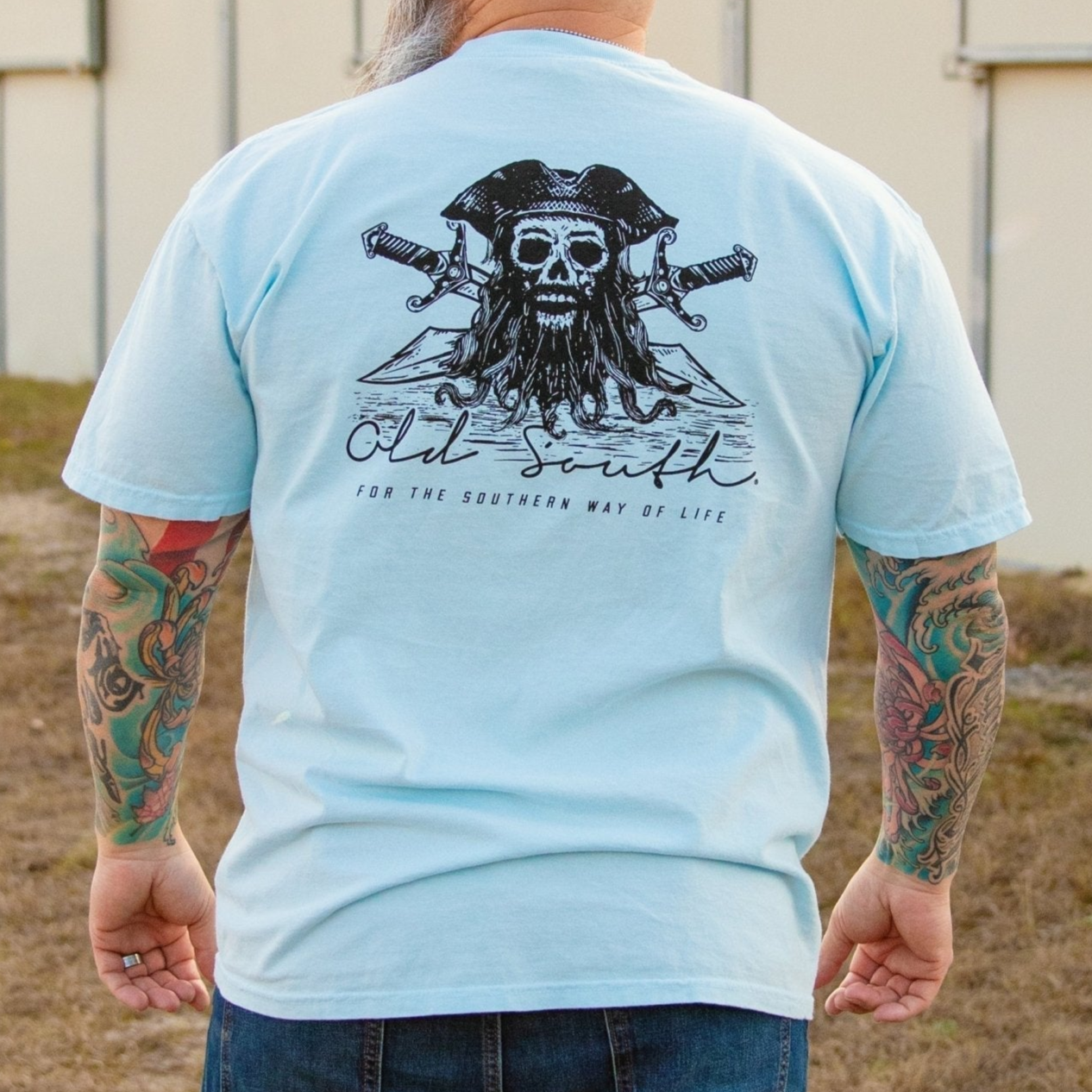 Blackbeard Silhouette - Short Sleeve