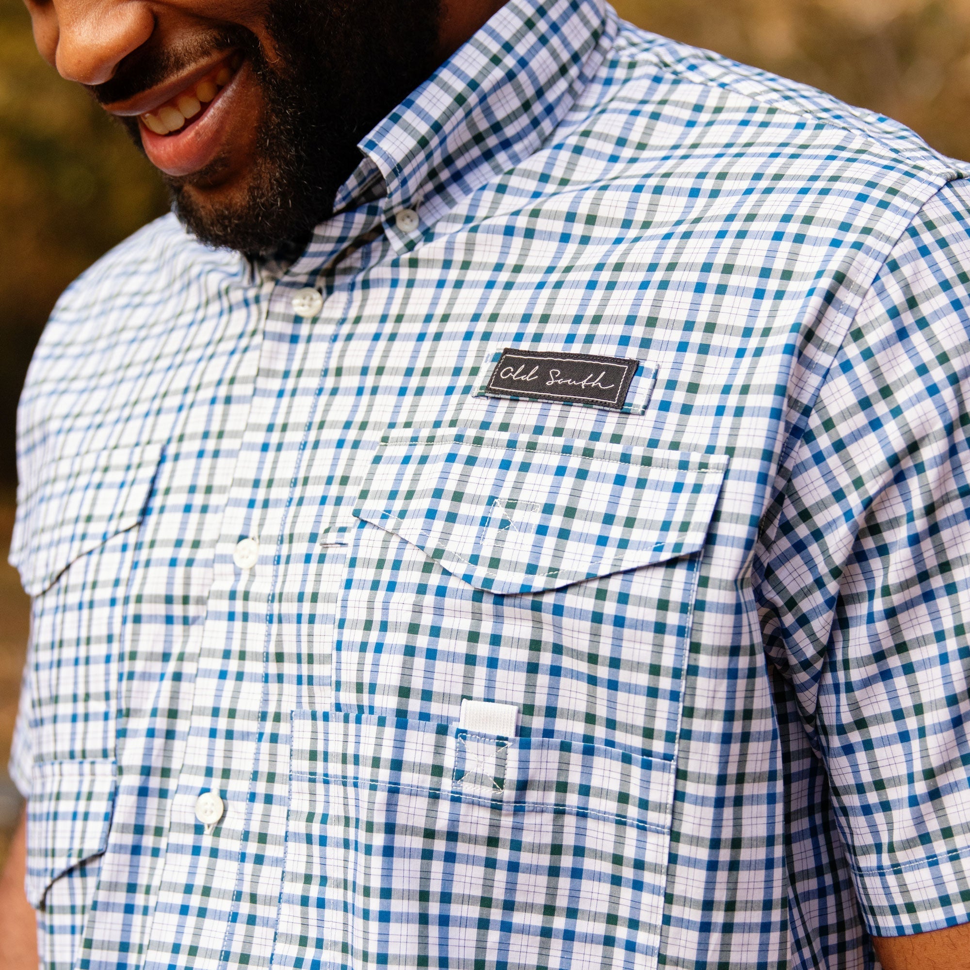 OldSouthApparel_Destin - Vented Sportsman Shirt - Short Sleeve