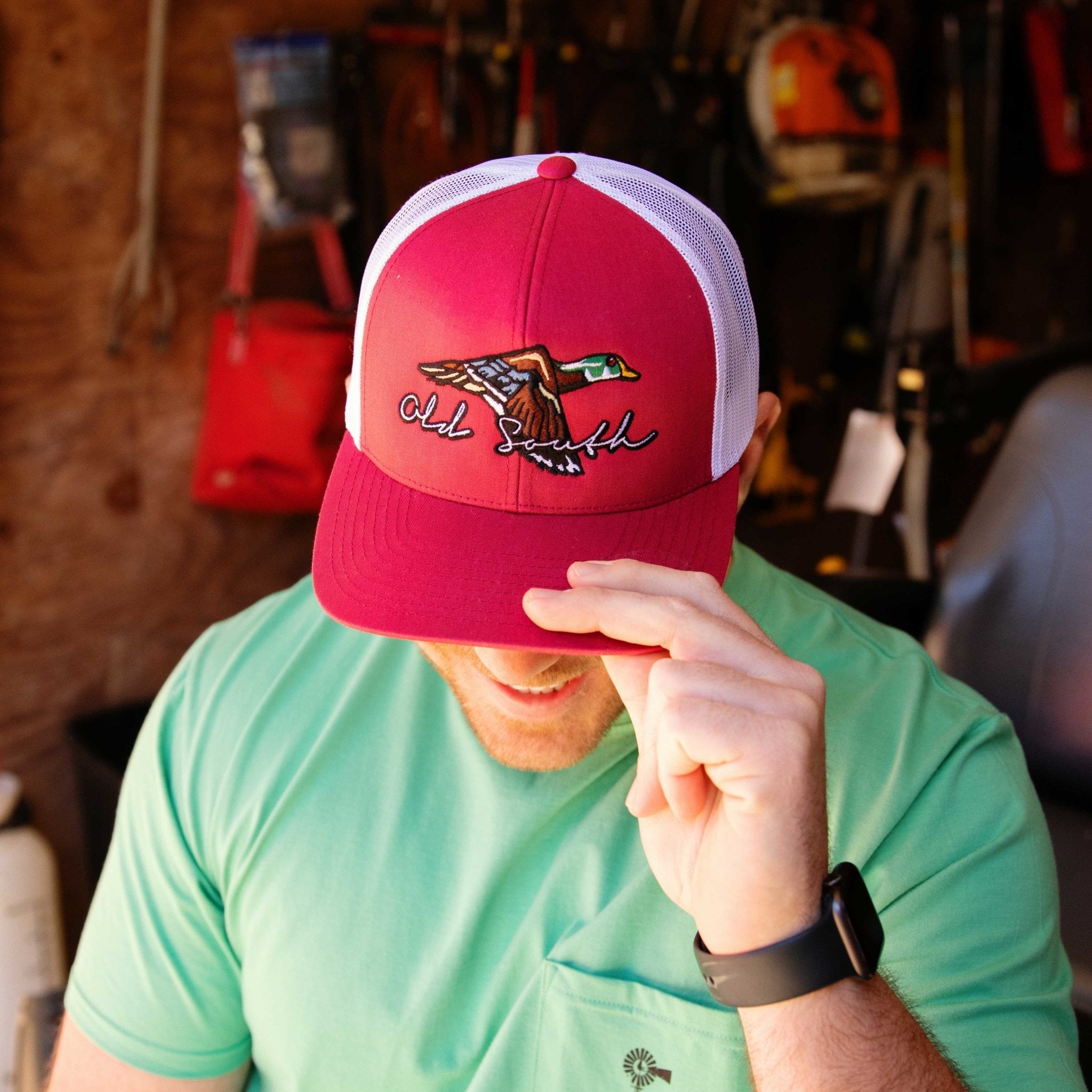 OldSouthApparel_Flying Wood Duck - Trucker Hat