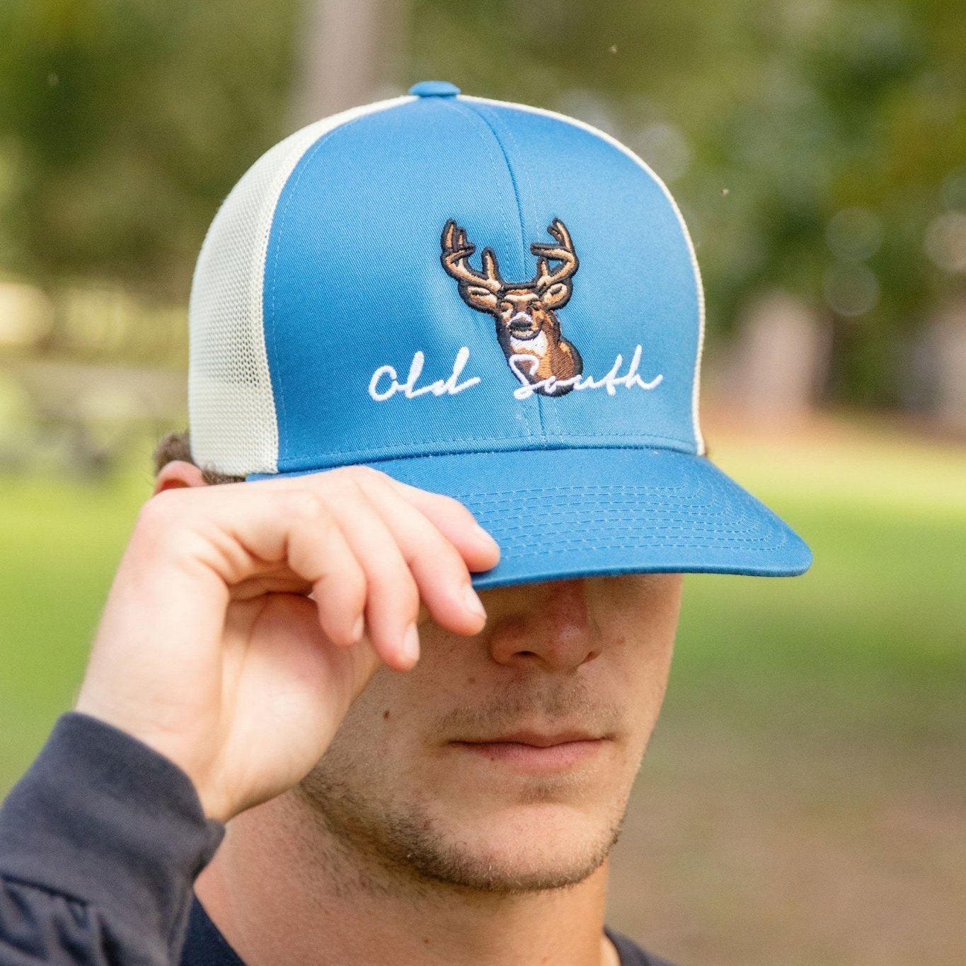 OldSouthApparel_Mounted Deer Head - Trucker Hat