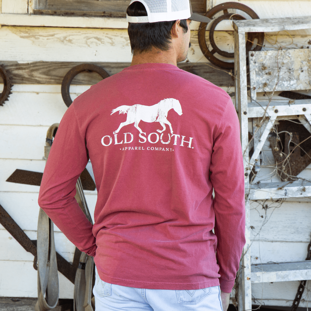 OldSouthApparel_Running Horse - Long Sleeve