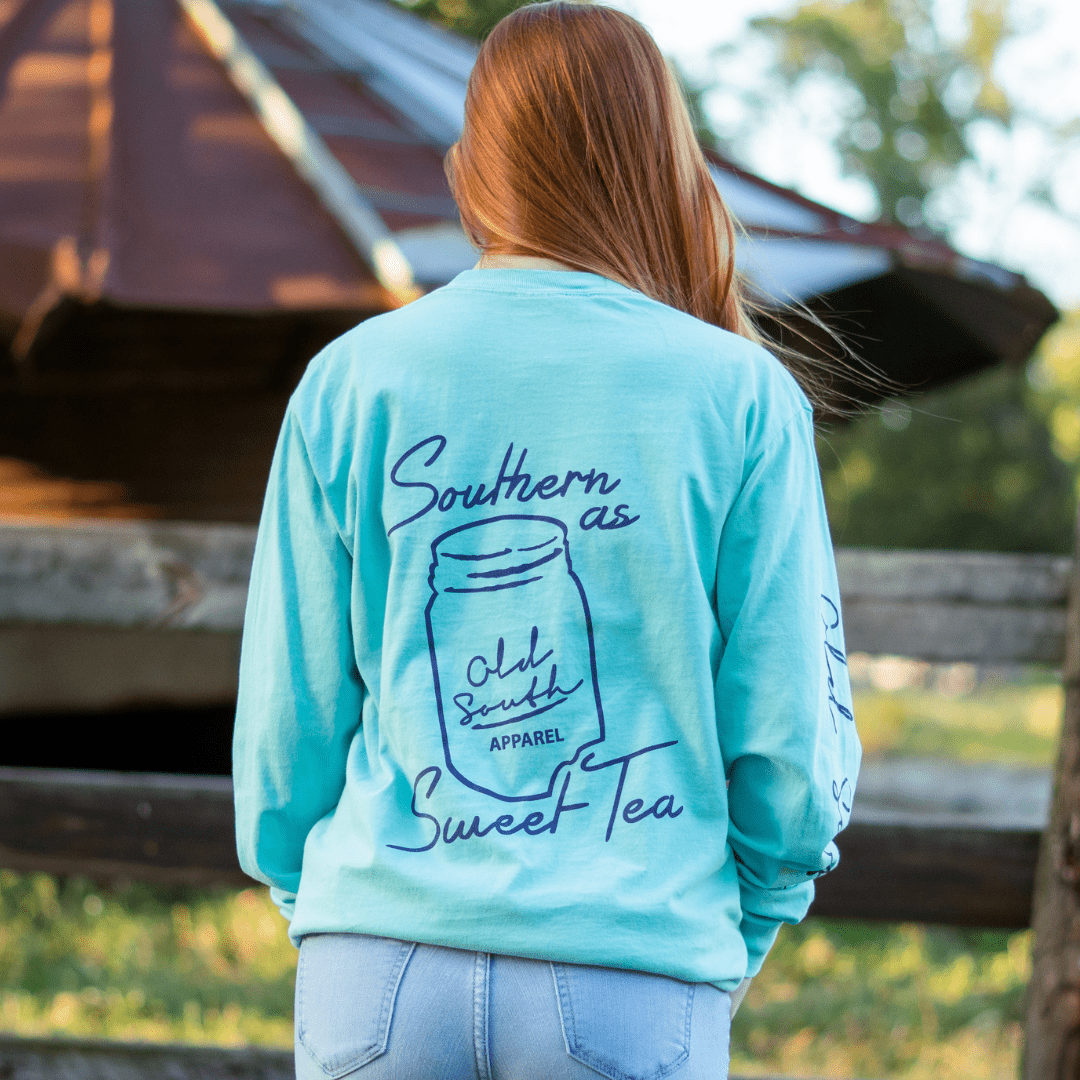 OldSouthApparel_Southern As Sweet Tea - Long Sleeve