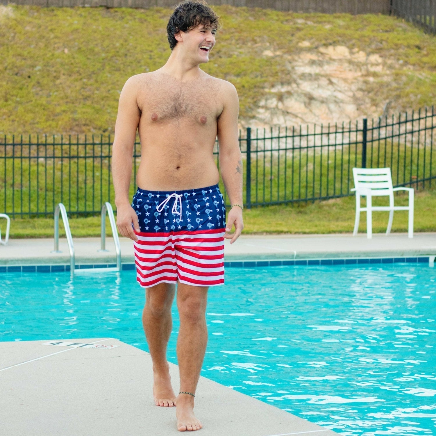 OldSouthApparel_USA - Soft Mesh Swim Trunks