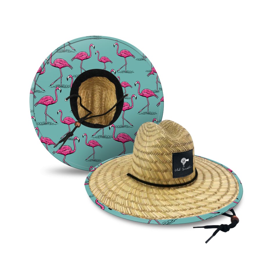 Hat - Flamingo – Straw South Old Apparel